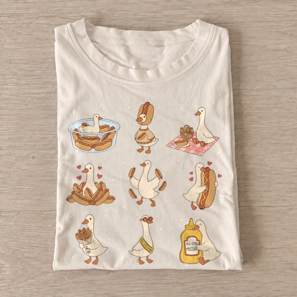 Cottage geese t shirt sand20cottage geese.webp