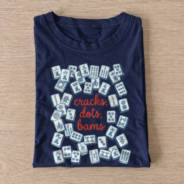 Cracks dots bams mahjong t shirt navy20cracks dots bams.webp