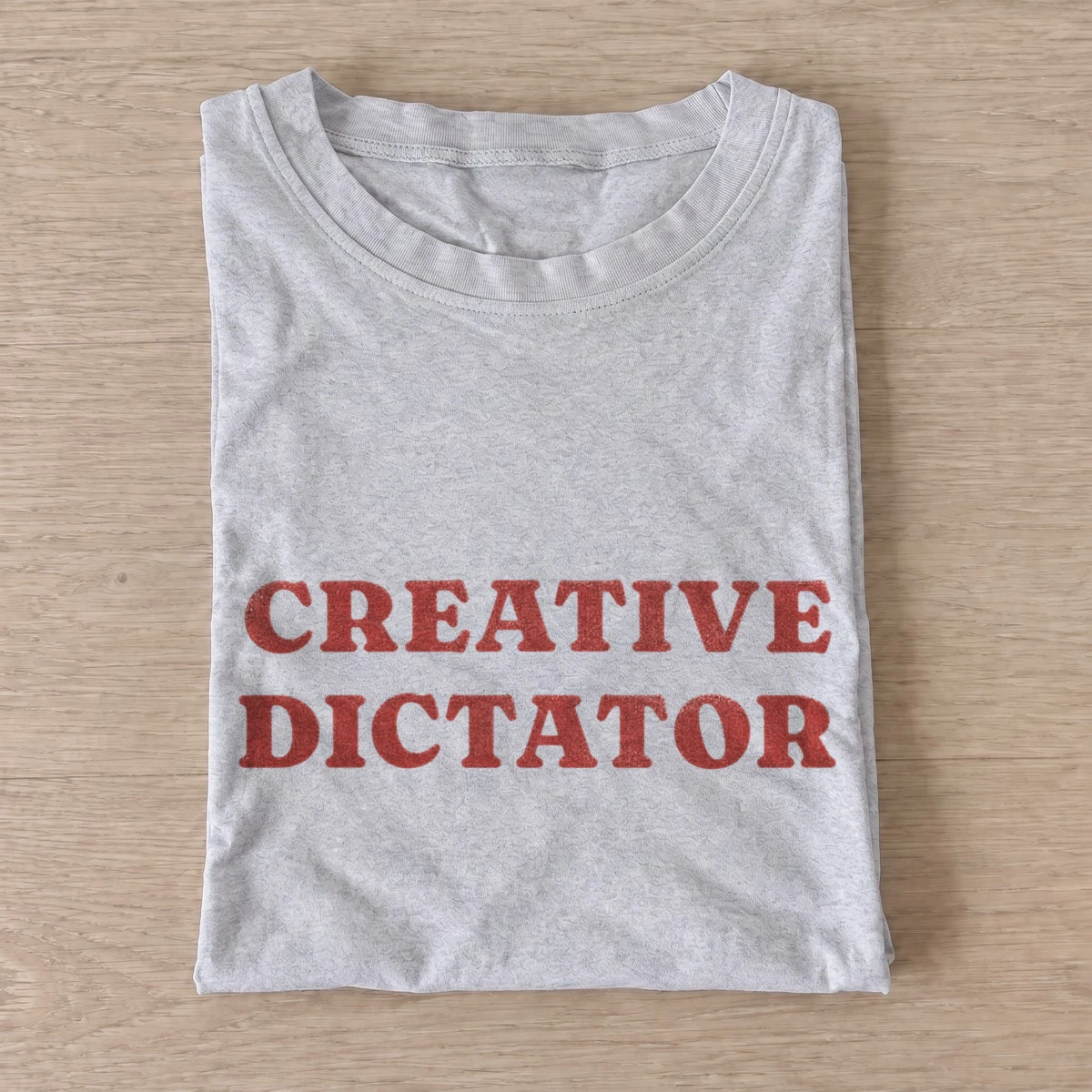 Creative dictator graphic t shirt gray20creative dictator.webp
