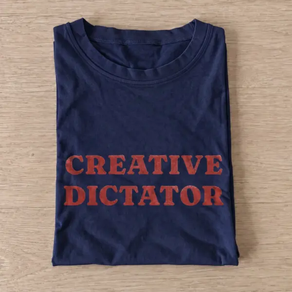 Creative dictator graphic t shirt navy20creative dictator.webp