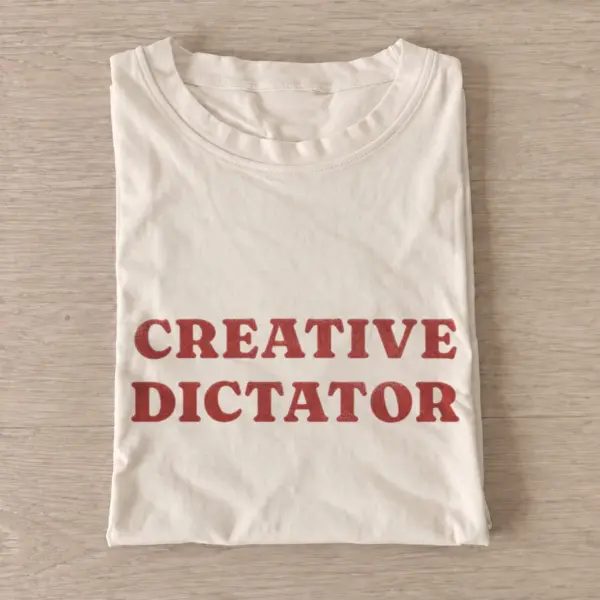Creative dictator graphic t shirt sand20creative dictator.webp