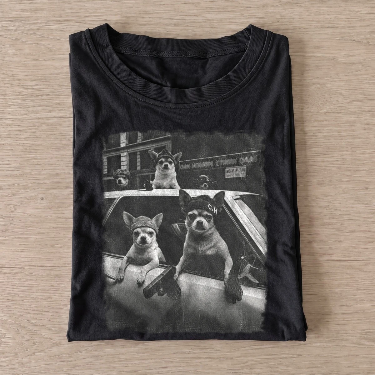 Critter taxi graphic t shirt black20critter taxi.webp