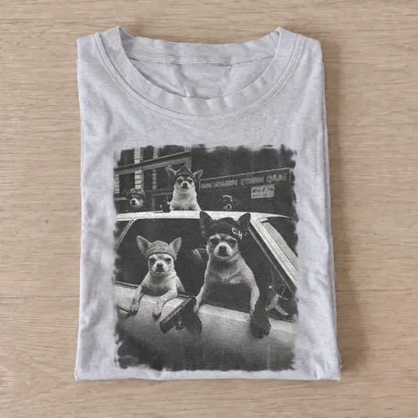 Critter taxi graphic t shirt gray20critter taxi.webp