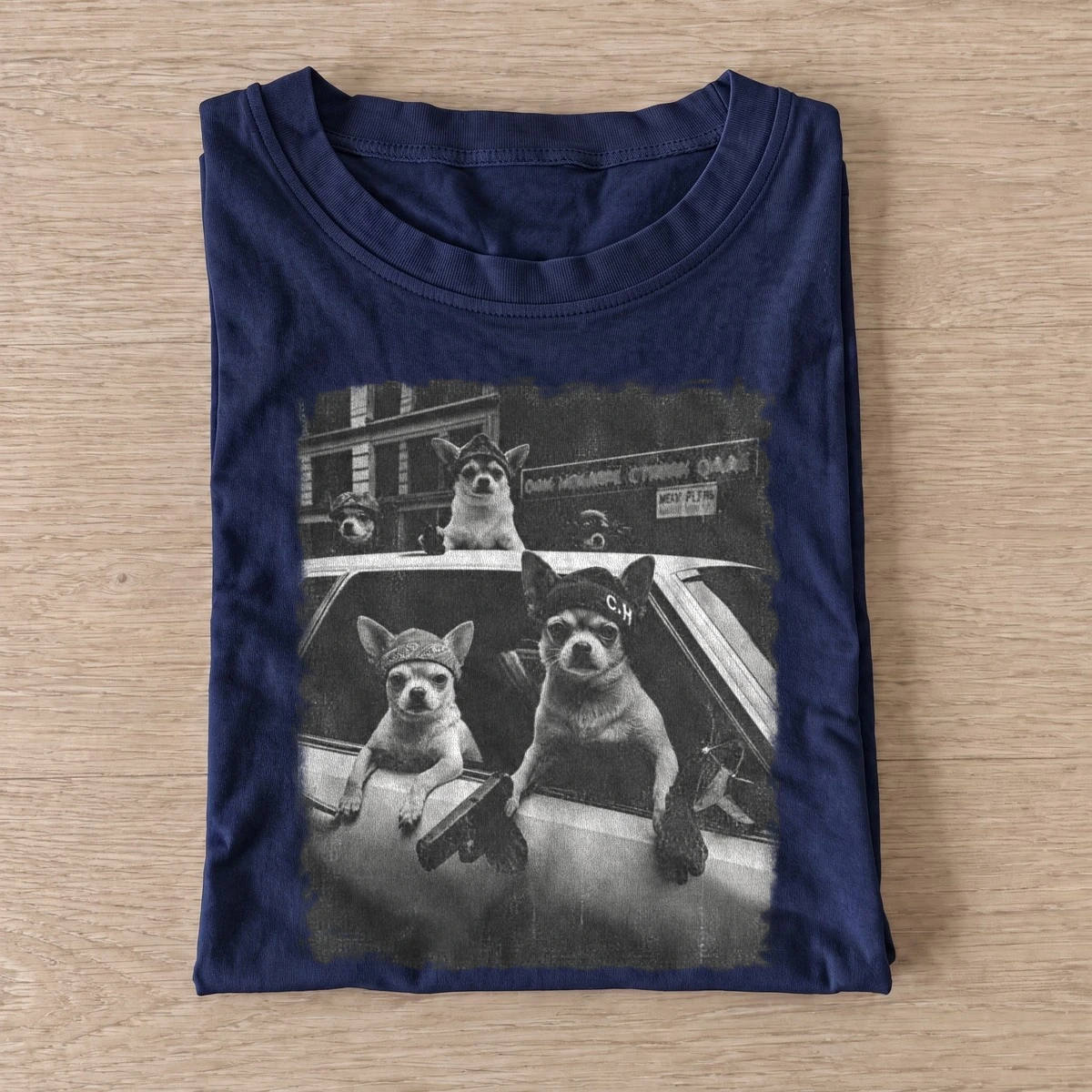 Critter taxi graphic t shirt navy20critter taxi.webp