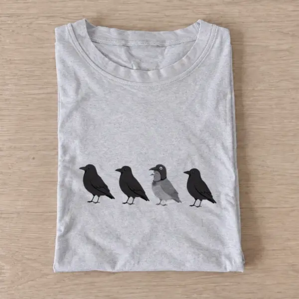 Crow impostor t shirt gray20crow impostor.webp