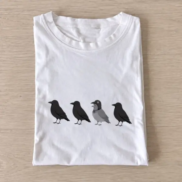 Crow impostor t shirt white20crow impostor.webp
