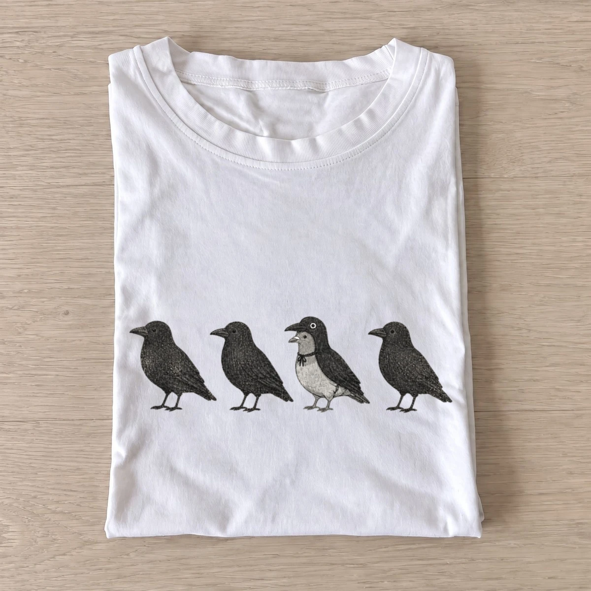 Crow lineup graphic t shirt white20crow lineup.webp