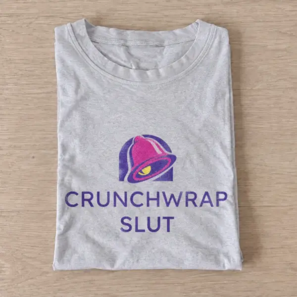Crunchy wrap fan t shirt gray20crunchy wrap fan.webp