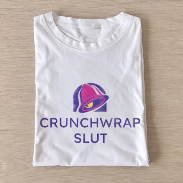 Crunchy wrap fan t shirt white20crunchy wrap fan.webp