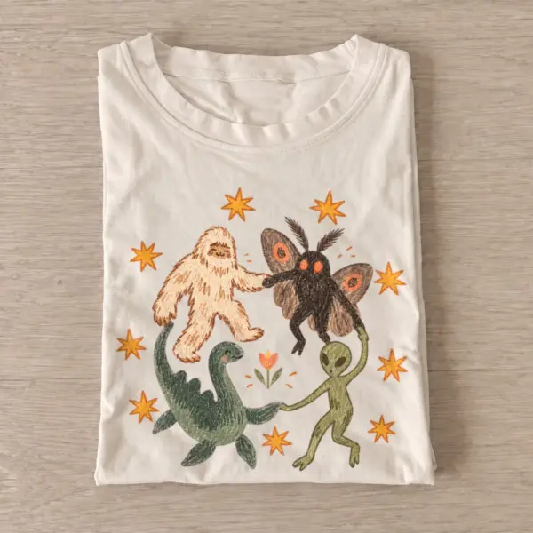 Cryptid dance circle t shirt sand20cryptid dance circle.webp