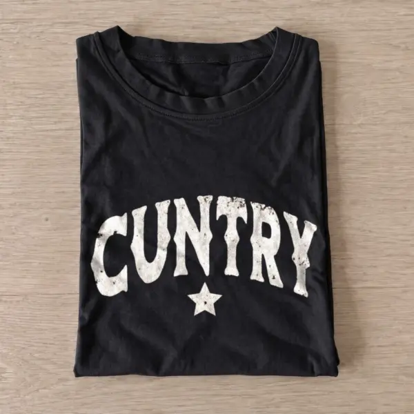 Cuntry distressed lettering t shirt black20cuntry.webp