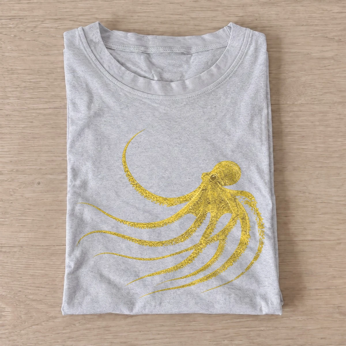 Curious octopus graphic t shirt gray20curious octopus.webp