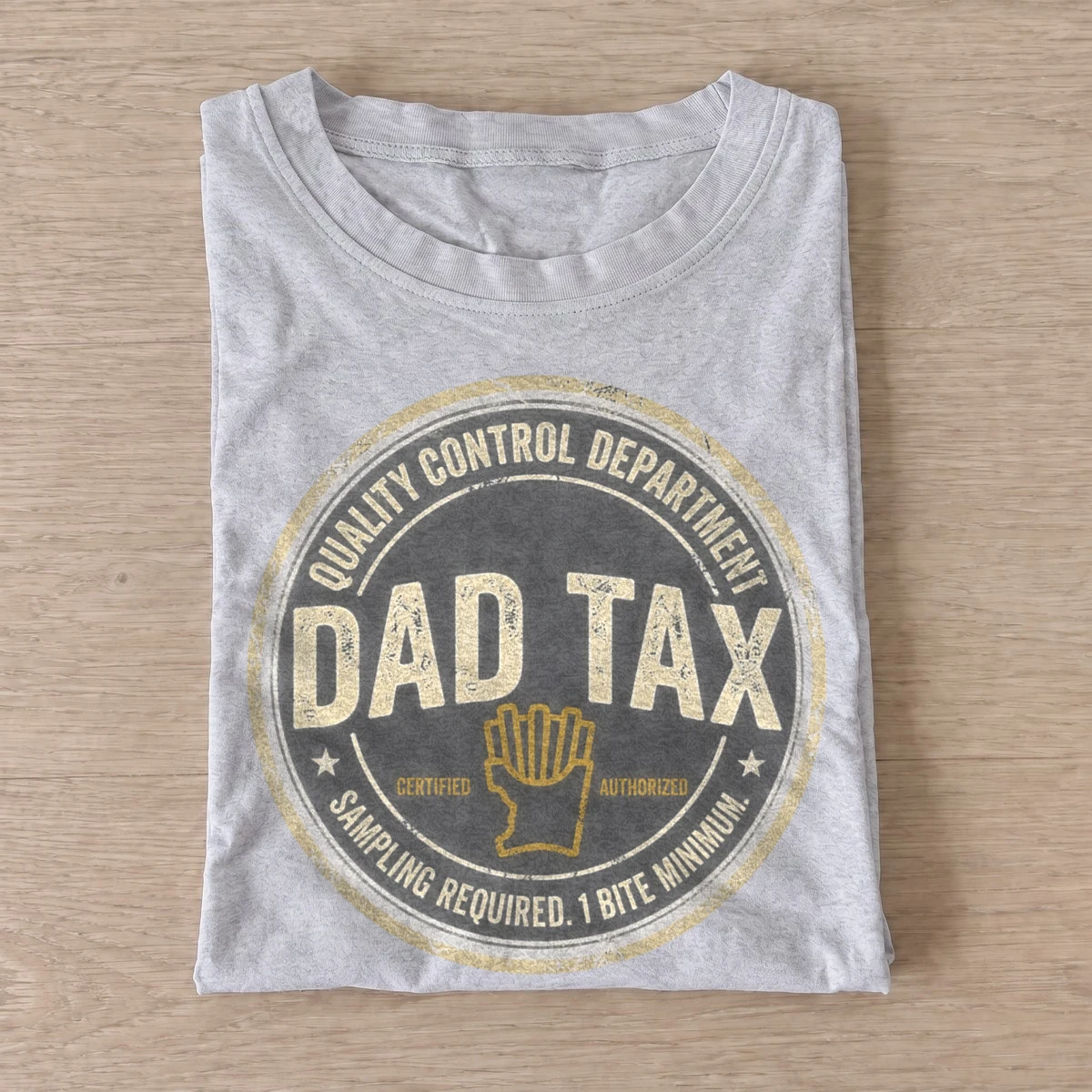 Dad tax inspector graphic t shirt gray20dad tax inspector.webp
