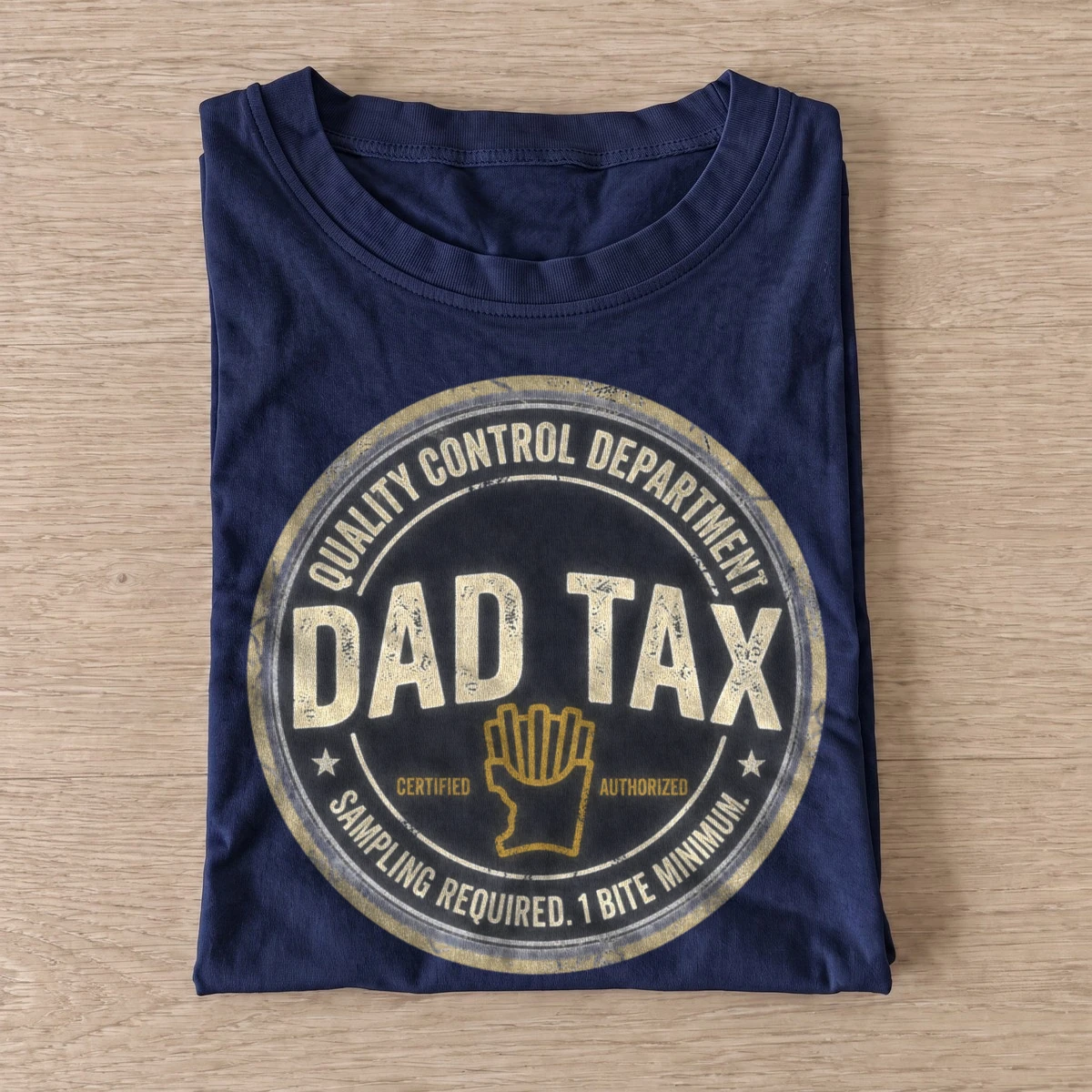 Dad tax inspector graphic t shirt navy20dad tax inspector.webp