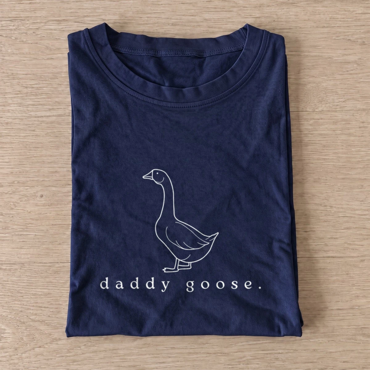 Daddy goose t shirt navy20daddy goose.webp