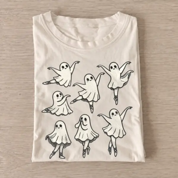 Dancing ballerina ghosts t shirt sand20dancing ghosts.webp