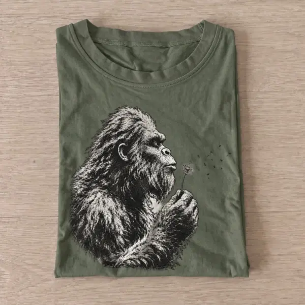 Dandelion wish bigfoot t shirt olive20dandelion wish bigfoot.webp