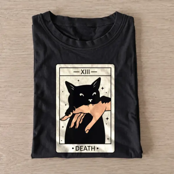 Death tarot cat t shirt black20death tarot cat.webp