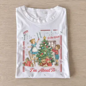Deck the halls christmas t shirt white20deck the halls.webp