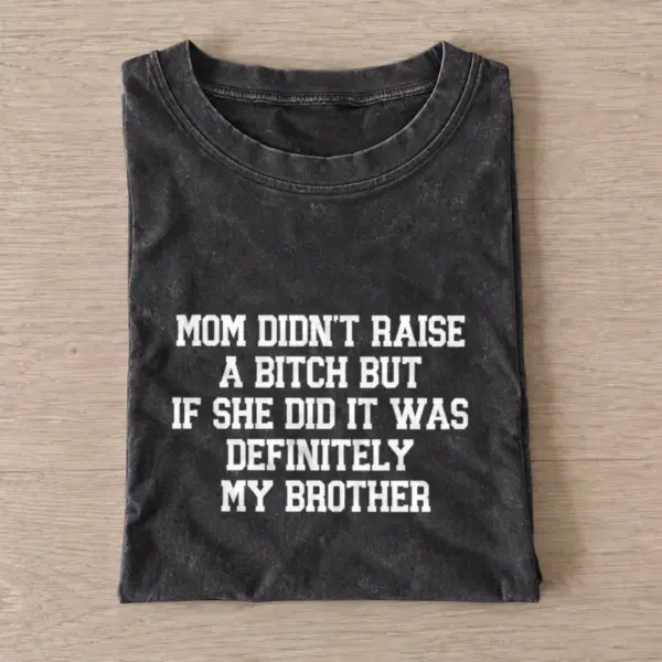 Definitely my brother vintage t shirt washed20black20definitely my brother.webp