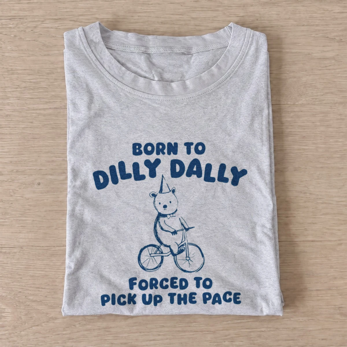 Dilly dally bicycle t shirt gray20dilly dally bicycle.webp