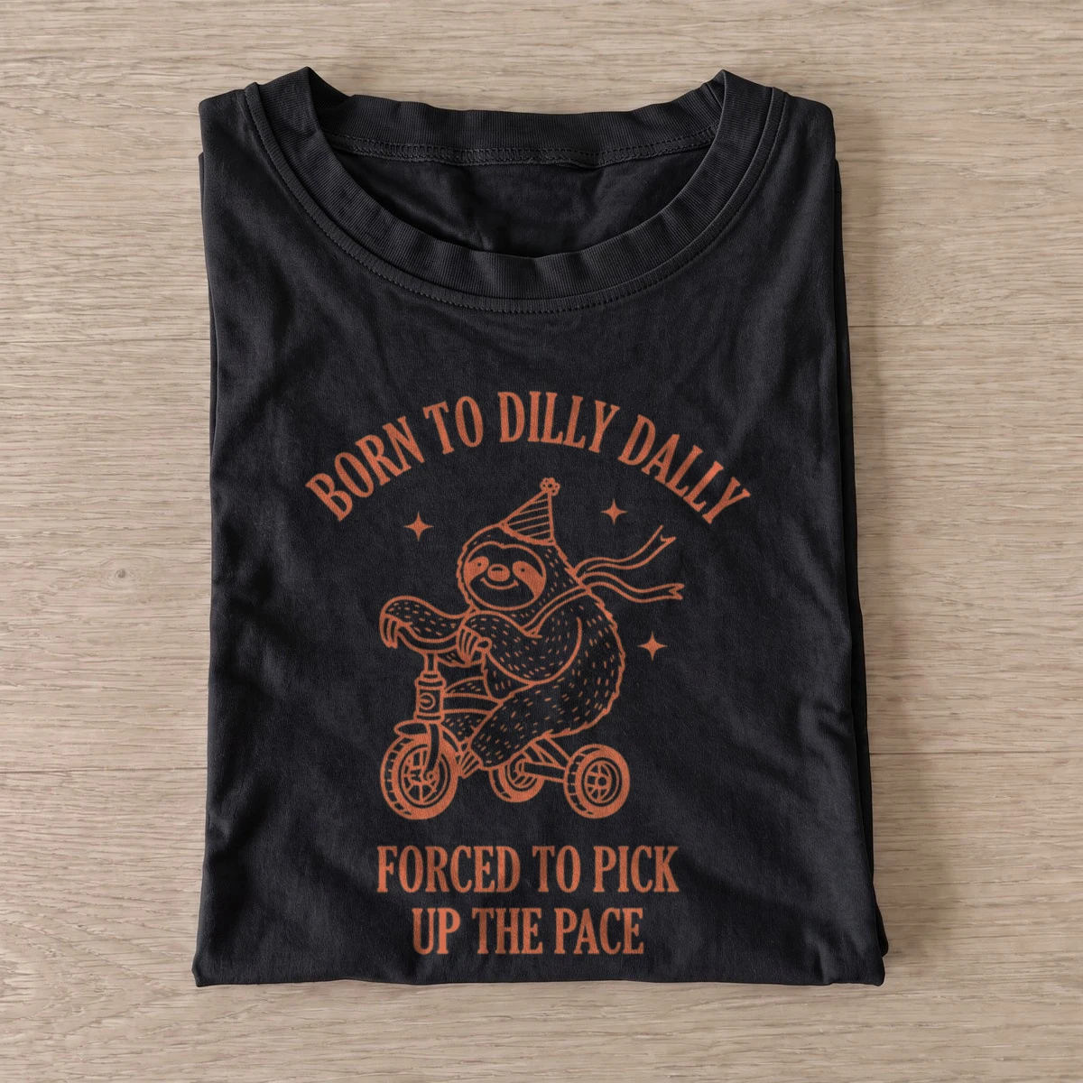 Dilly dally sloth t shirt black20dilly dally sloth.webp