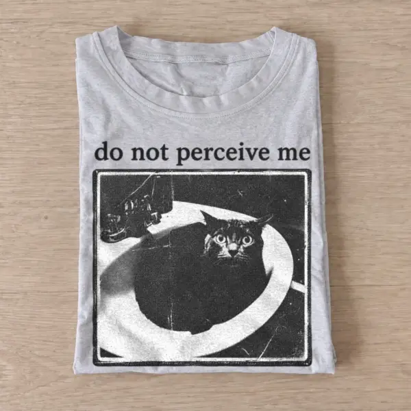 Do not perceive me cat t shirt gray20do not perceive cat.webp