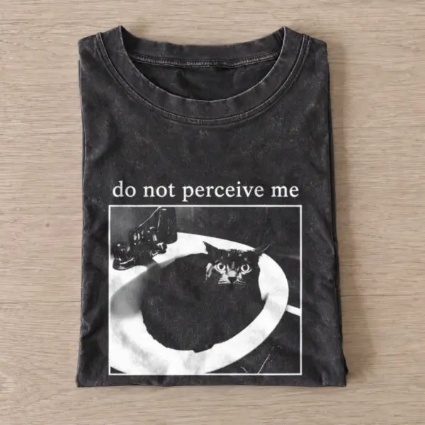 Do not perceive me vintage t shirt washed20black20do not perceive me.webp