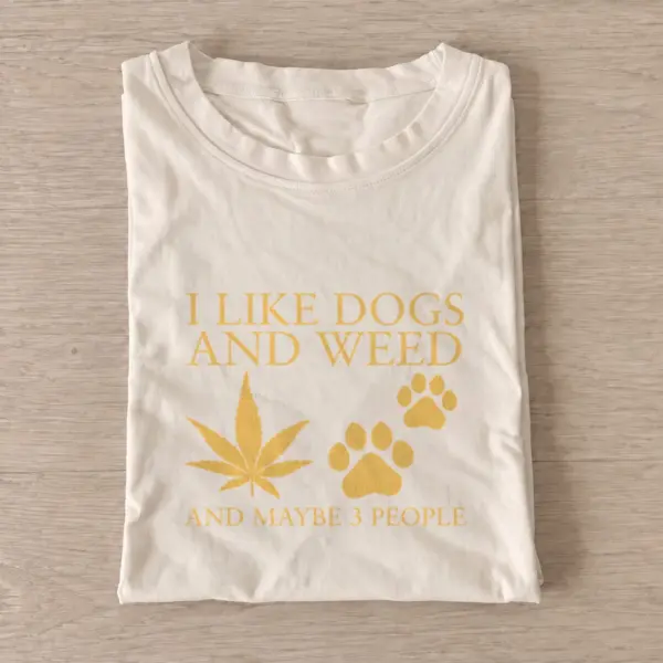 Dogs weed people t shirt sand20dogs weed people.webp