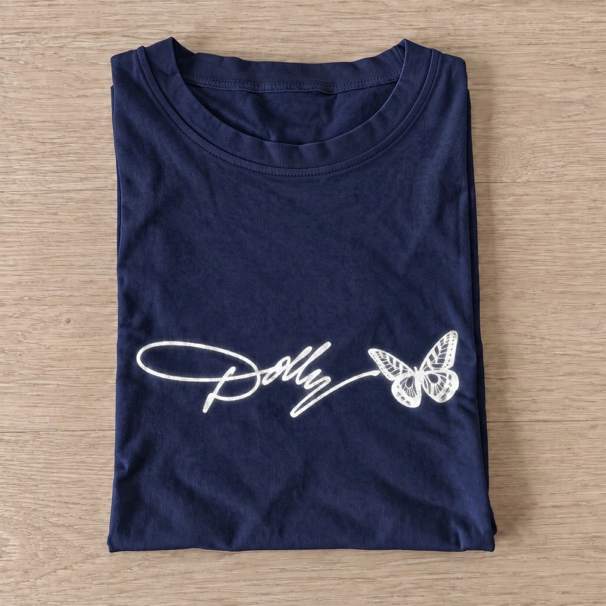 Dolly butterfly autograph t shirt navy20butterfly autograph.webp