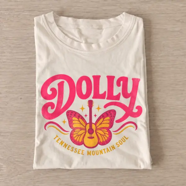 Dolly tennessee mountain soul butterfly t shirt sand20butterfly country soul.webp