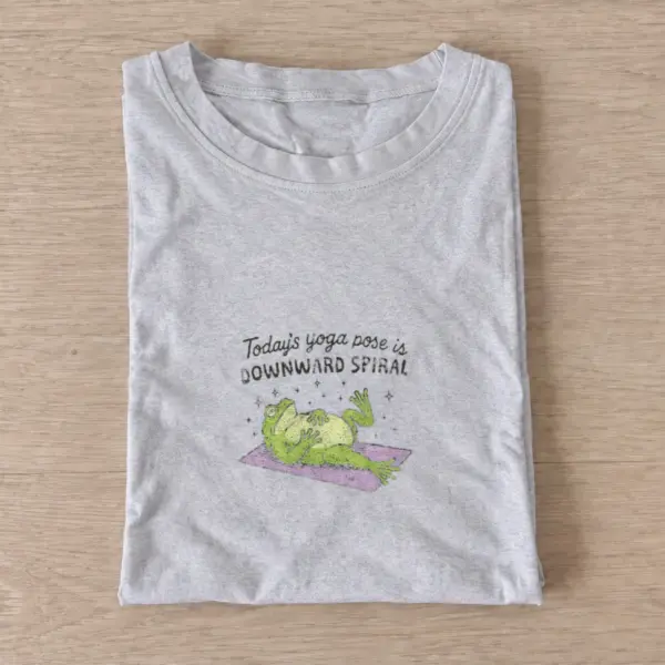 Downward spiral frog t shirt gray20downward spiral frog.webp