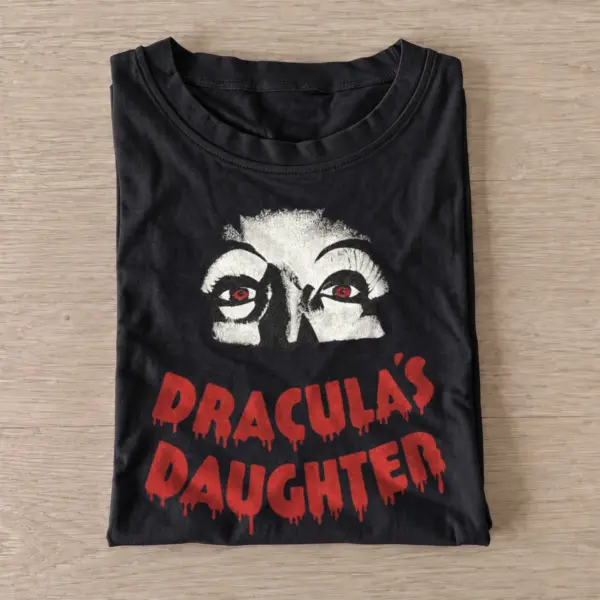 Draculas daughter graphic t shirt black20vampires daughter.webp