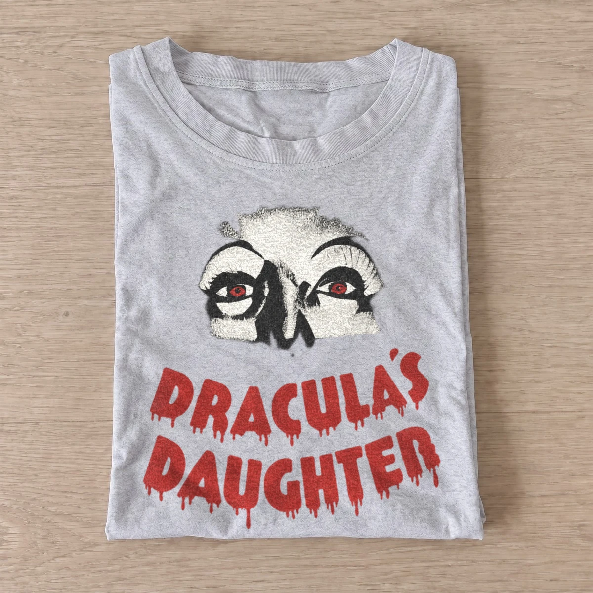 Draculas daughter graphic t shirt gray20vampires daughter.webp