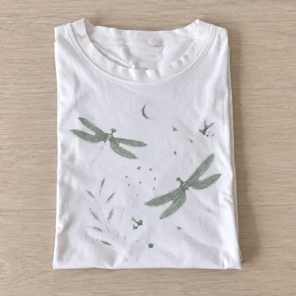 Dragonfly flight graphic t shirt white20dragonfly flight.webp