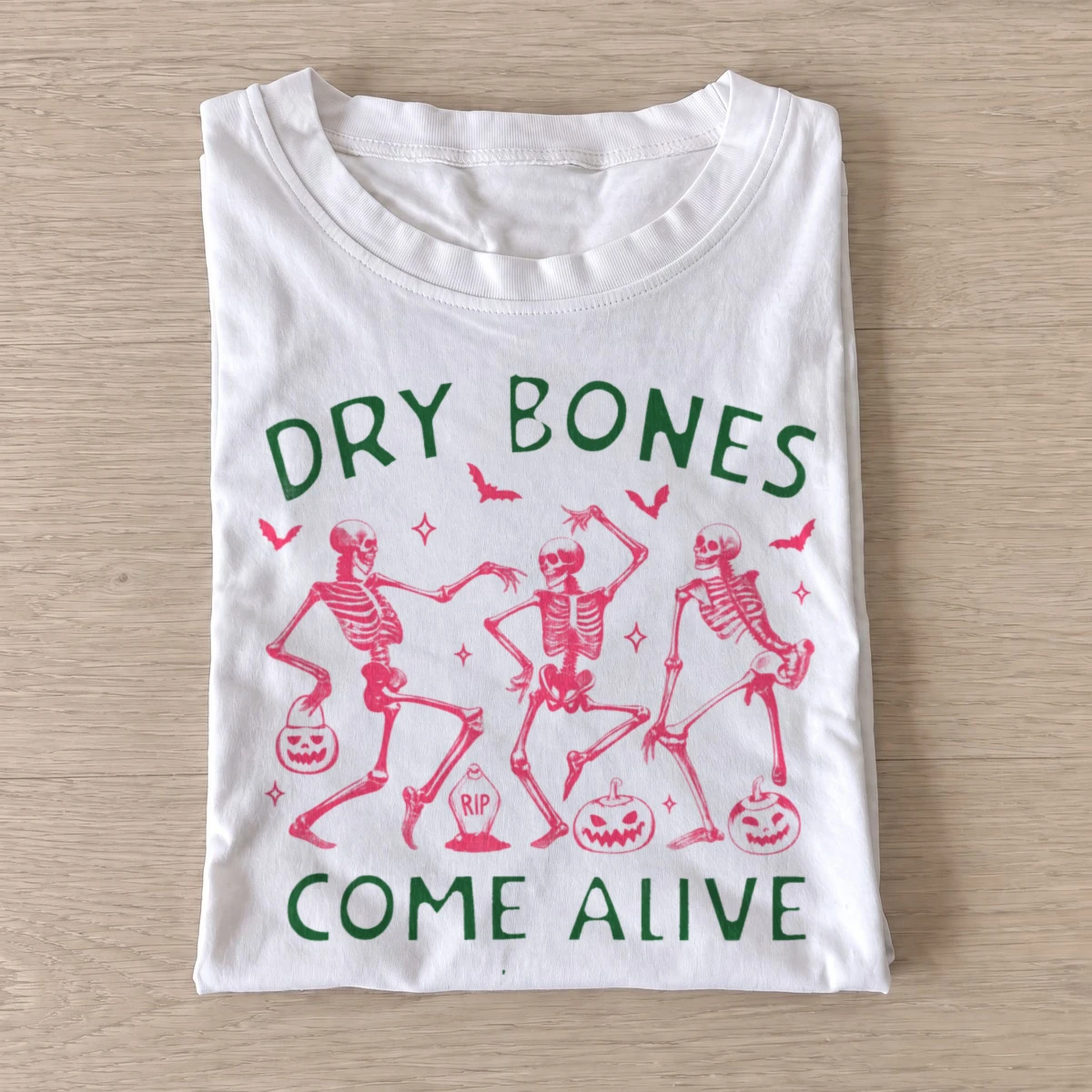Dry bones come alive dancing skeletons t shirt white20dry bones alive.webp