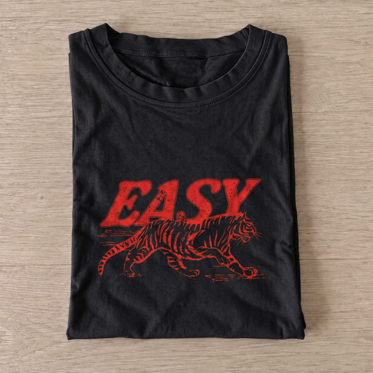 Easy running tiger t shirt black20easy running tiger.webp