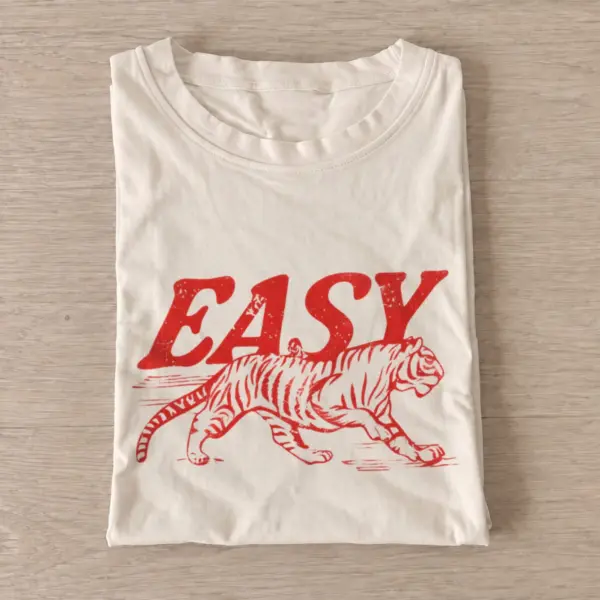 Easy tiger graphic t shirt sand20easy tiger.webp