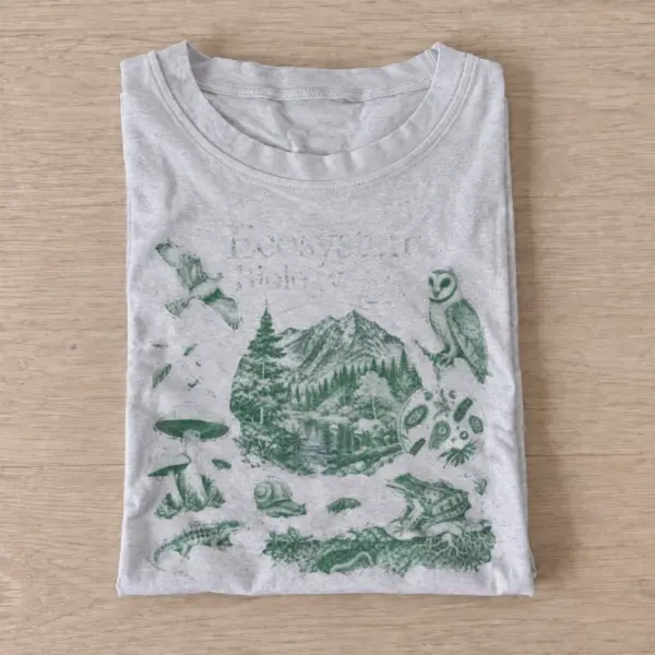 Ecosystem appreciation nature graphic t shirt gray20ecosystem appreciation.webp