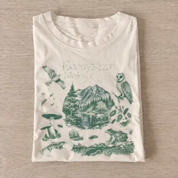 Ecosystem appreciation nature graphic t shirt sand20ecosystem appreciation.webp