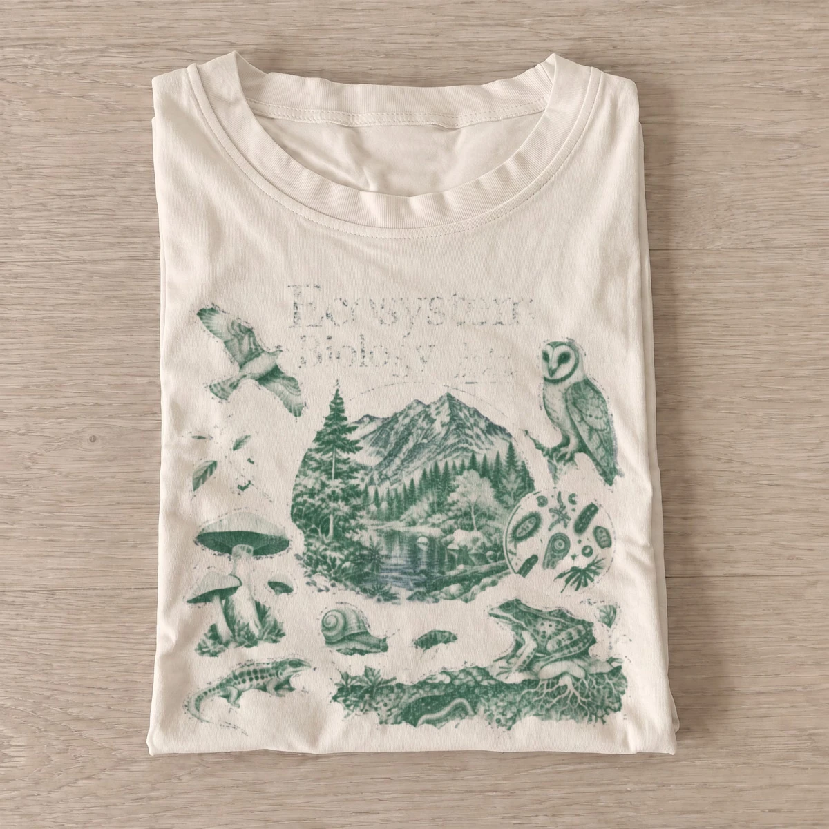 Ecosystem appreciation nature graphic t shirt sand20ecosystem appreciation.webp