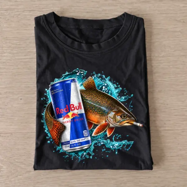Energy drink brook trout t shirt black20energy drink brook trout.webp