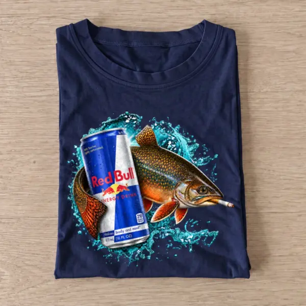 Energy drink brook trout t shirt navy20energy drink brook trout.webp