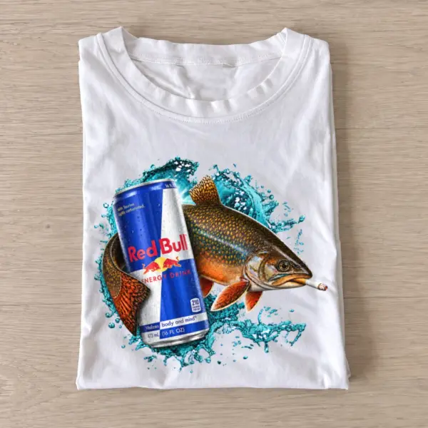 Energy drink brook trout t shirt white20energy drink brook trout.webp