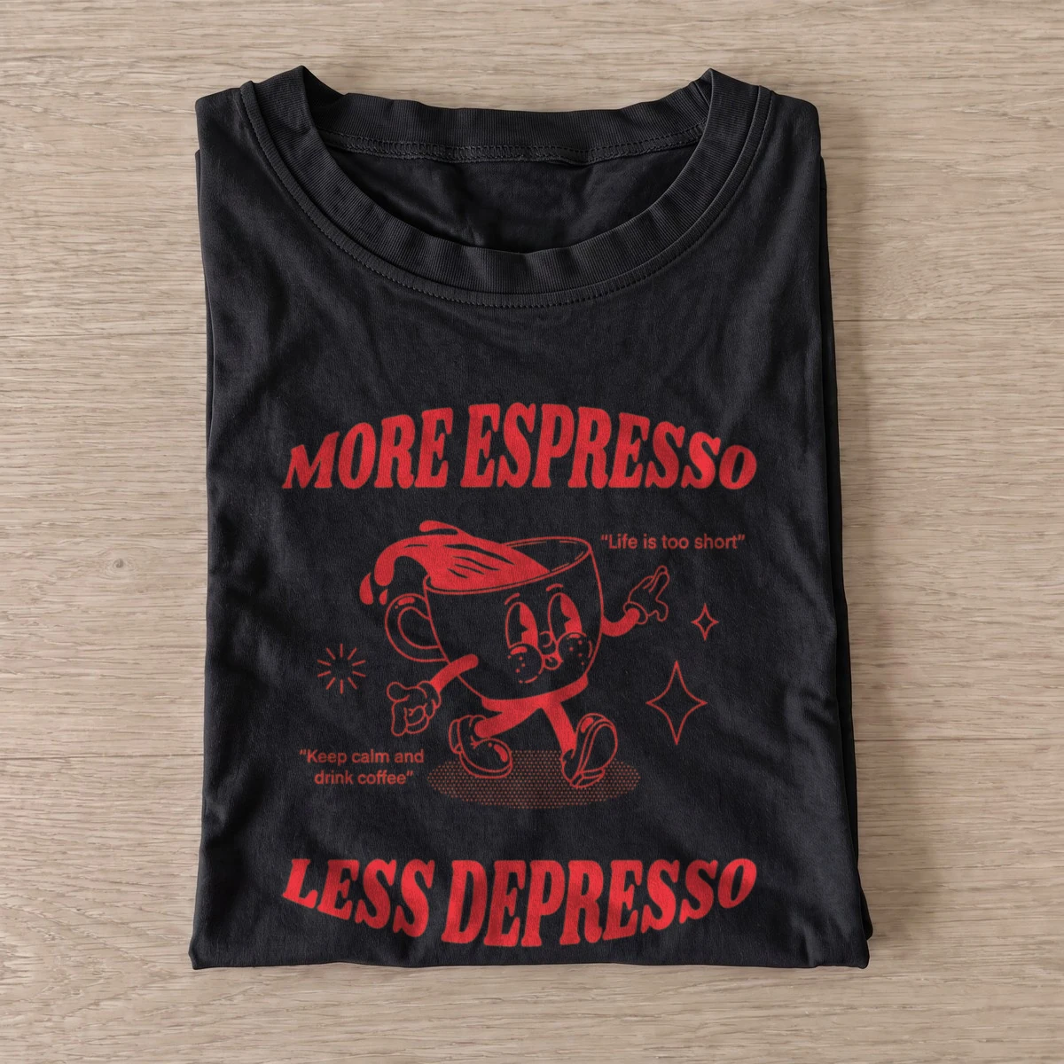 Espresso cheerful cup t shirt black20espresso cheerful cup.webp