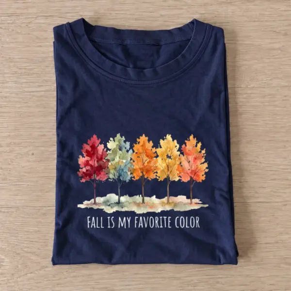 Fall favorite color t shirt navy20fall favorite color.webp