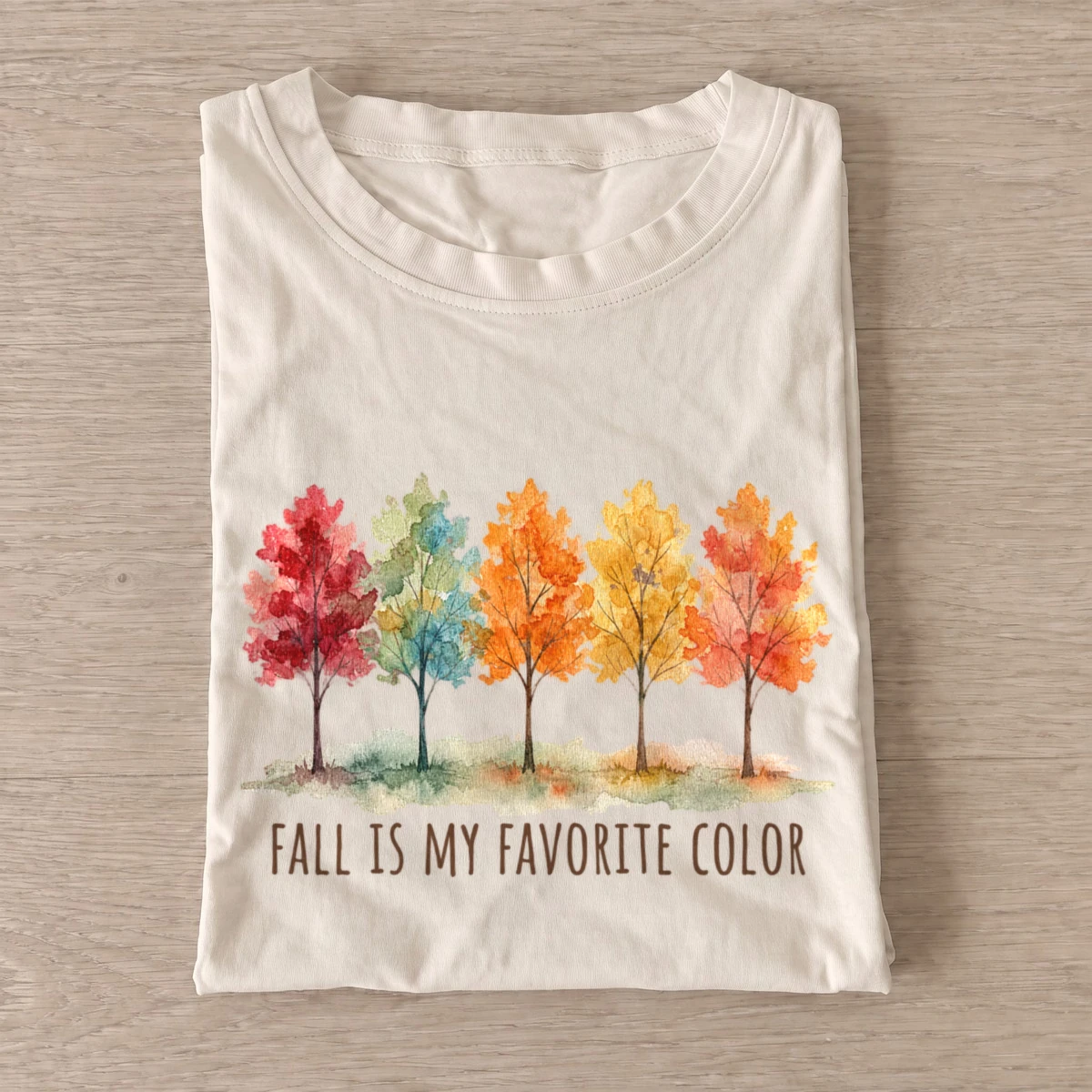 Fall is my favorite color t shirt sand20fall favorite color.webp