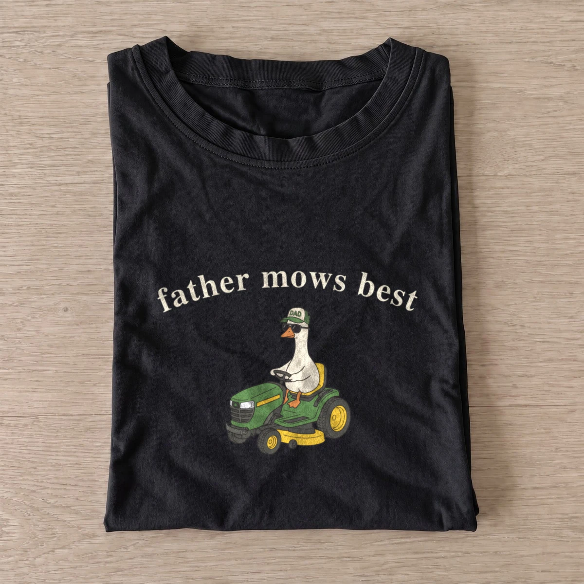Father mows best goose t shirt black20father mows best goose.webp