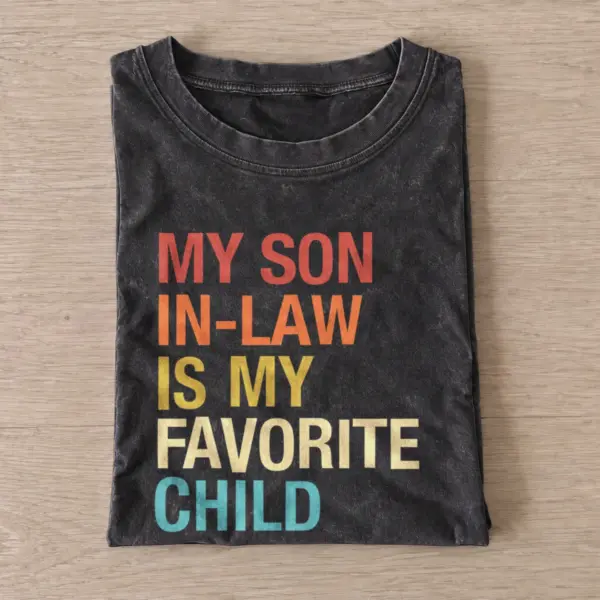 Favorite son in law vintage t shirt washed20black20favorite son in law.webp