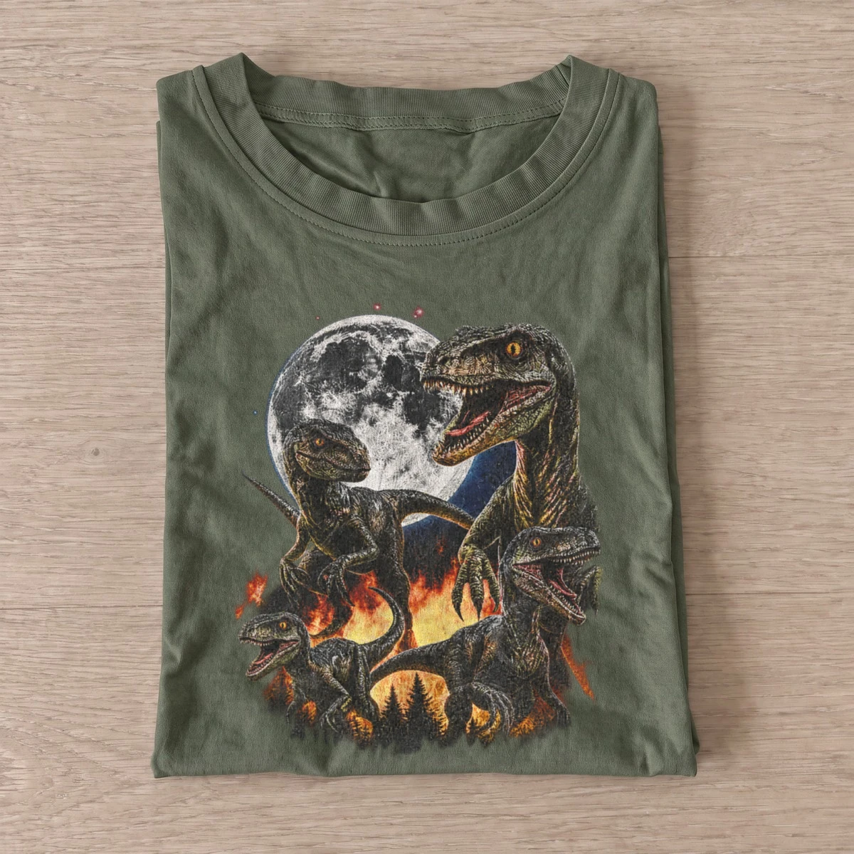Fiery dinosaur pack t shirt olive20fiery dinosaur pack.webp